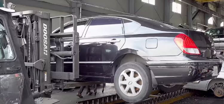 Can you scrap a car without wheels?